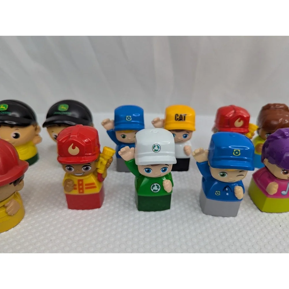 Mega Bloks Figure Lot Eeyore Boys‎ Girls John Deere